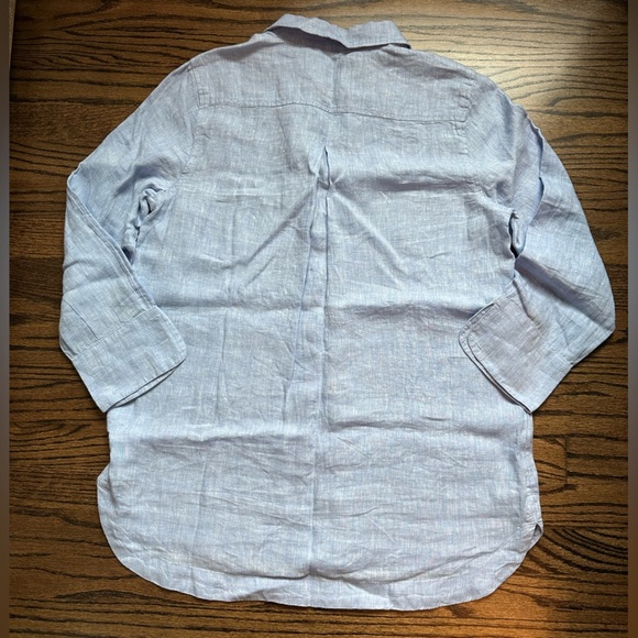 NWOT Vineyard Vines Linen Chambray Tunic - size medium - Picture 6 of 6